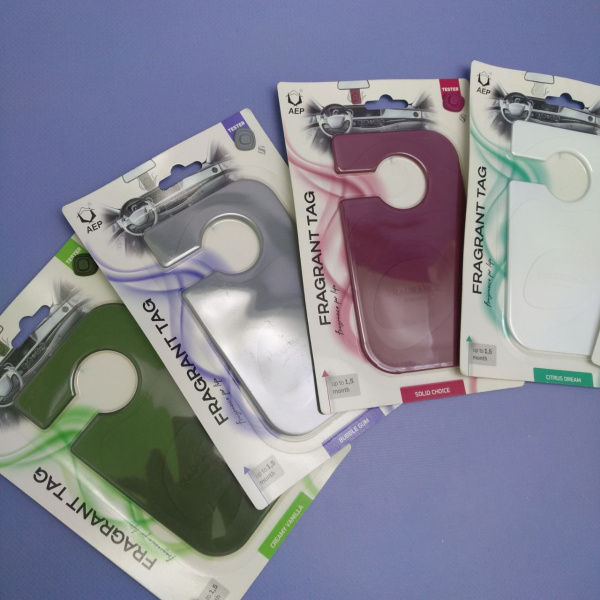 Ароматизатор воздуха для автомобиля FRAGRANT TAG / Подвесной ароматизатор